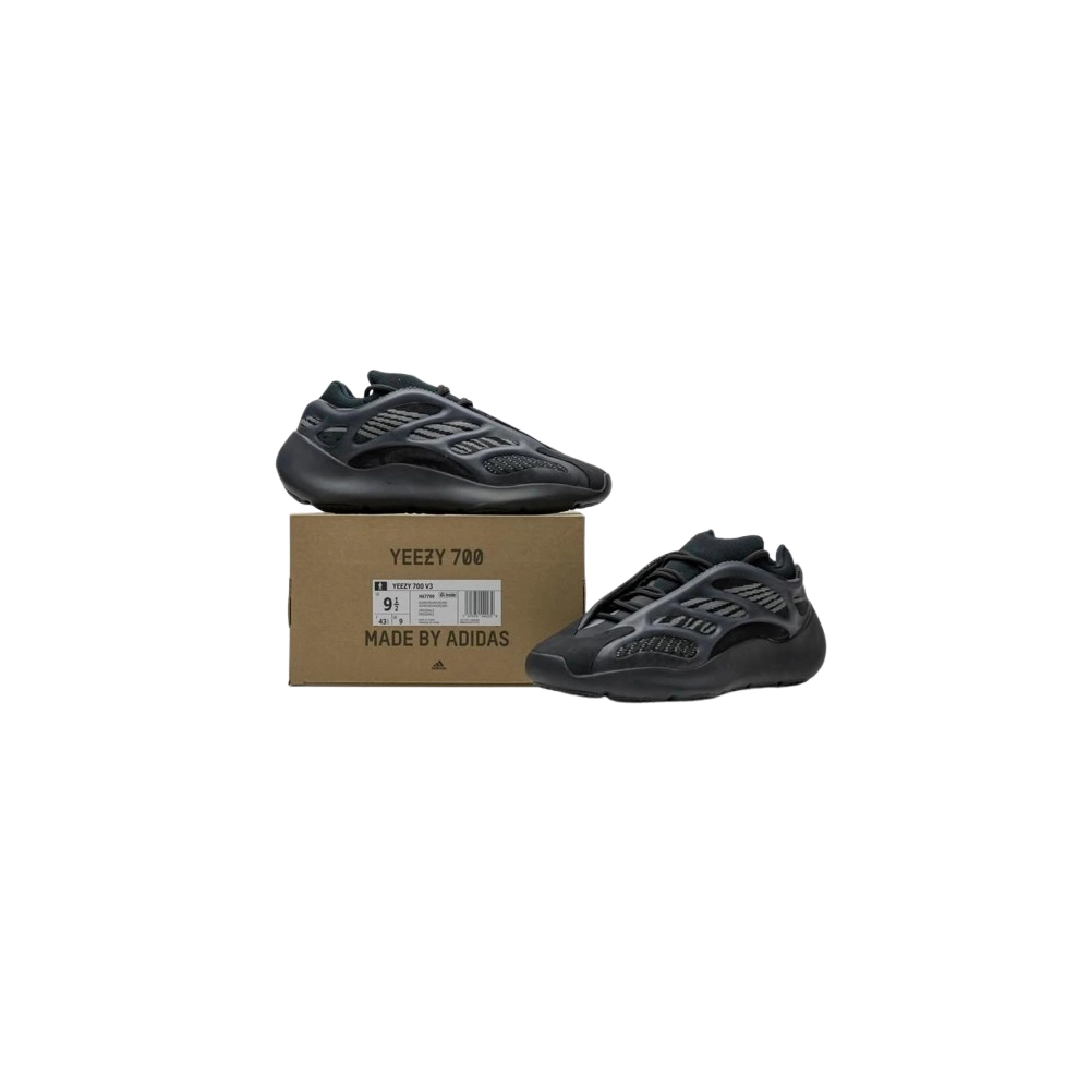 yeezy-700-style-black-men-shoes-box حذاء رياضي رجالي أسود مع علبة كرتون ستايل Yeezy 700 مناسب للاستخدام اليومي