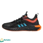 Adidas men’s shoes – black with blue and orange, direct injection comfort sole