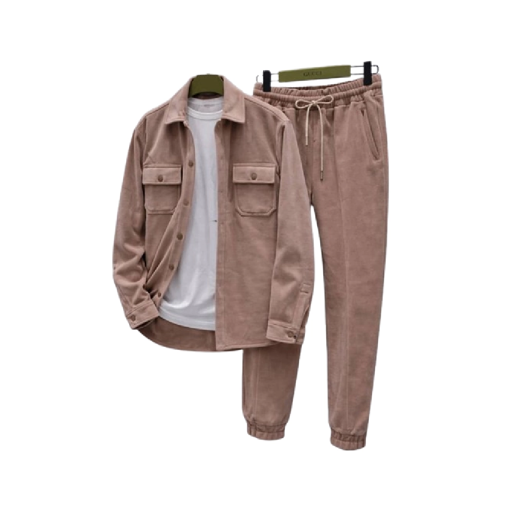 tile _turkish-suede-tracksuit-marhabtin بيجاما شامواه تركي رجالي لون بيج رملي طقم ربيعي عصري